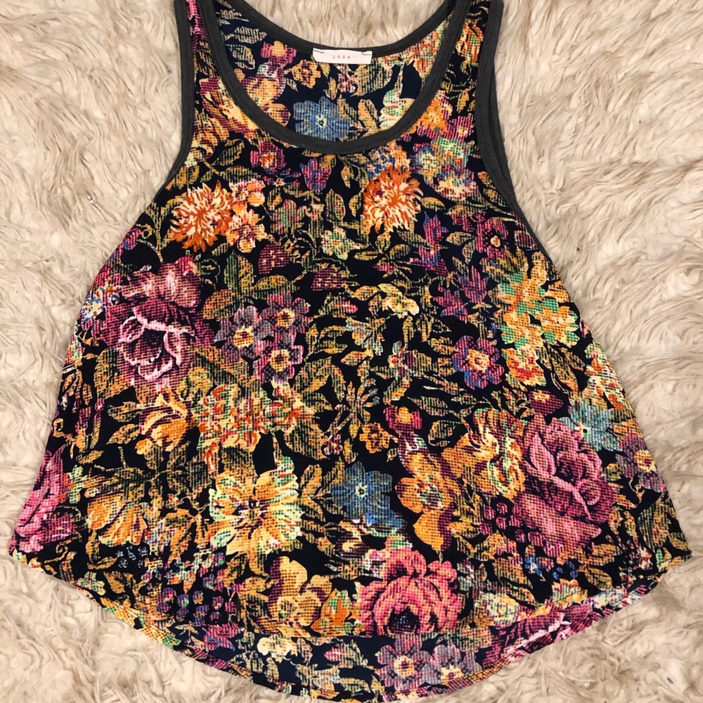 Floral tank!